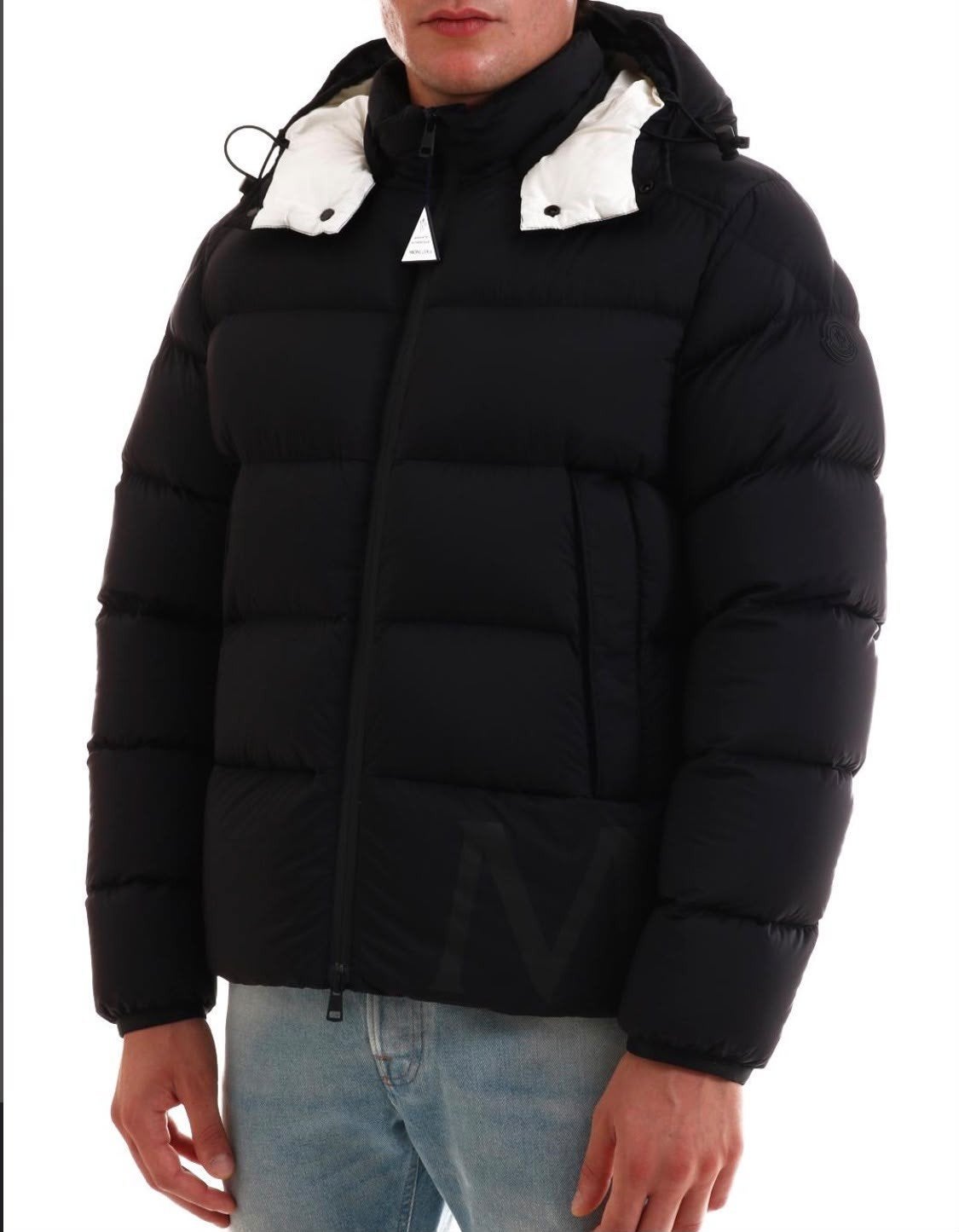 moncler  jas 6, Ophalen, Zwart
