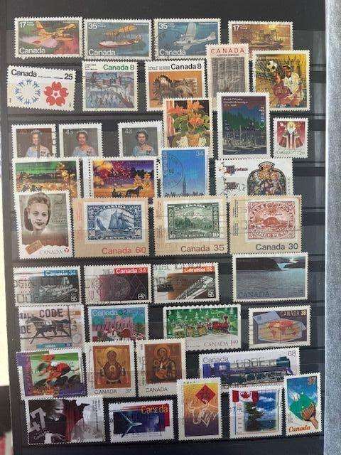 postzegels canada, Postzegels en Munten, Postzegels | Volle albums en Verzamelingen, Ophalen of Verzenden, Buitenland