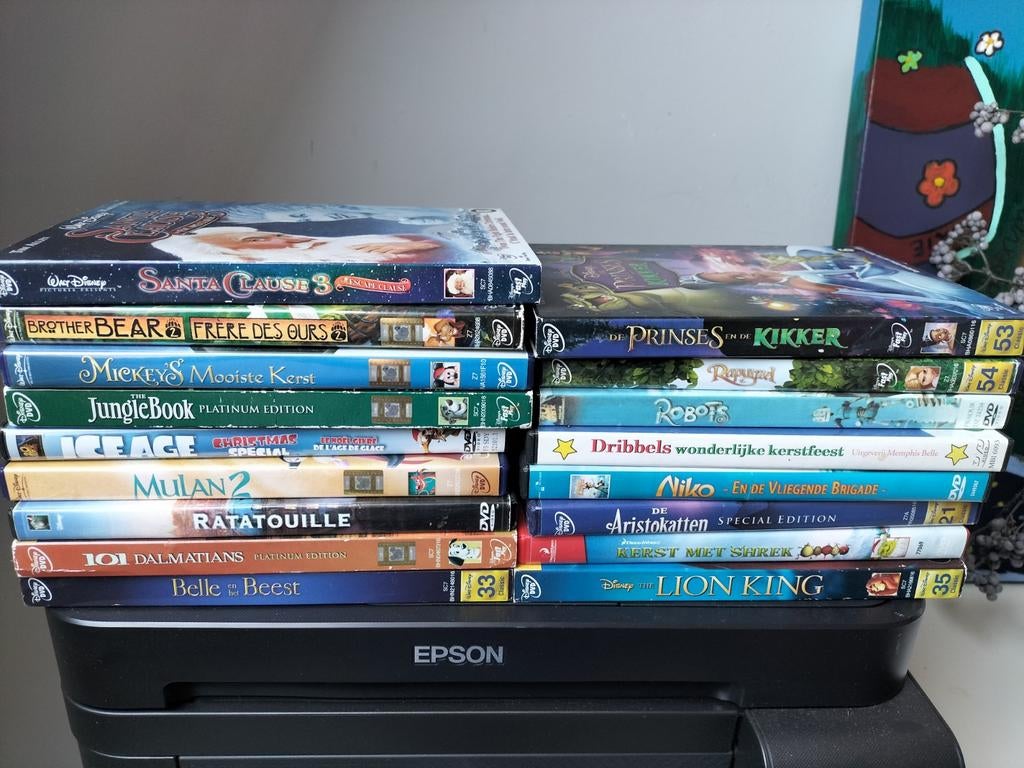 Diverse Disney en andere tekenfilms op DVD, Gebruikt, Tekenfilm, Ophalen of Verzenden, Alle leeftijden