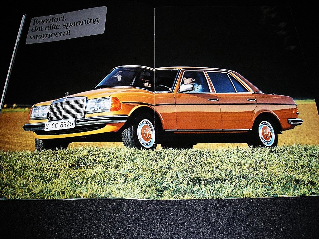 Mercedes-Benz 280 280 E, W123, januari 1977, Ophalen of Verzenden, Gelezen, Mercedes