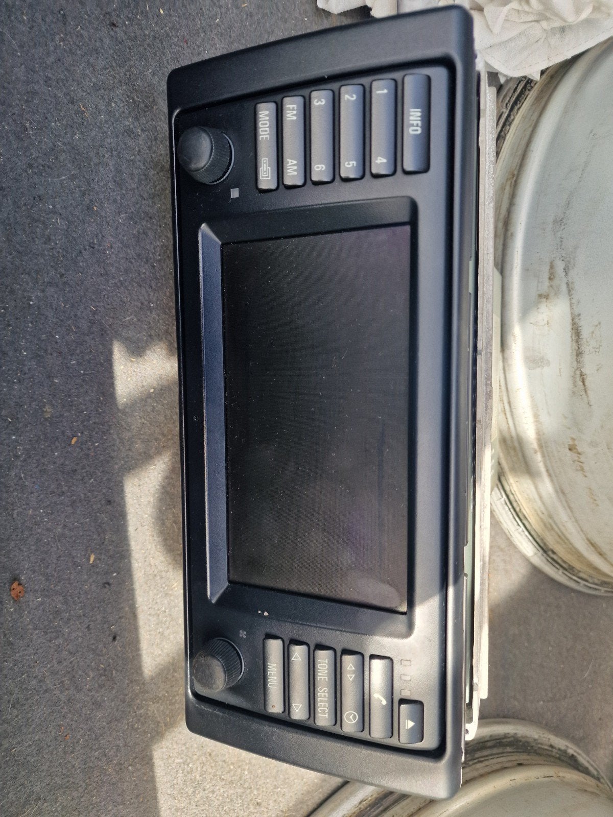 BMW e39 radio, Ophalen of Verzenden, Gebruikt