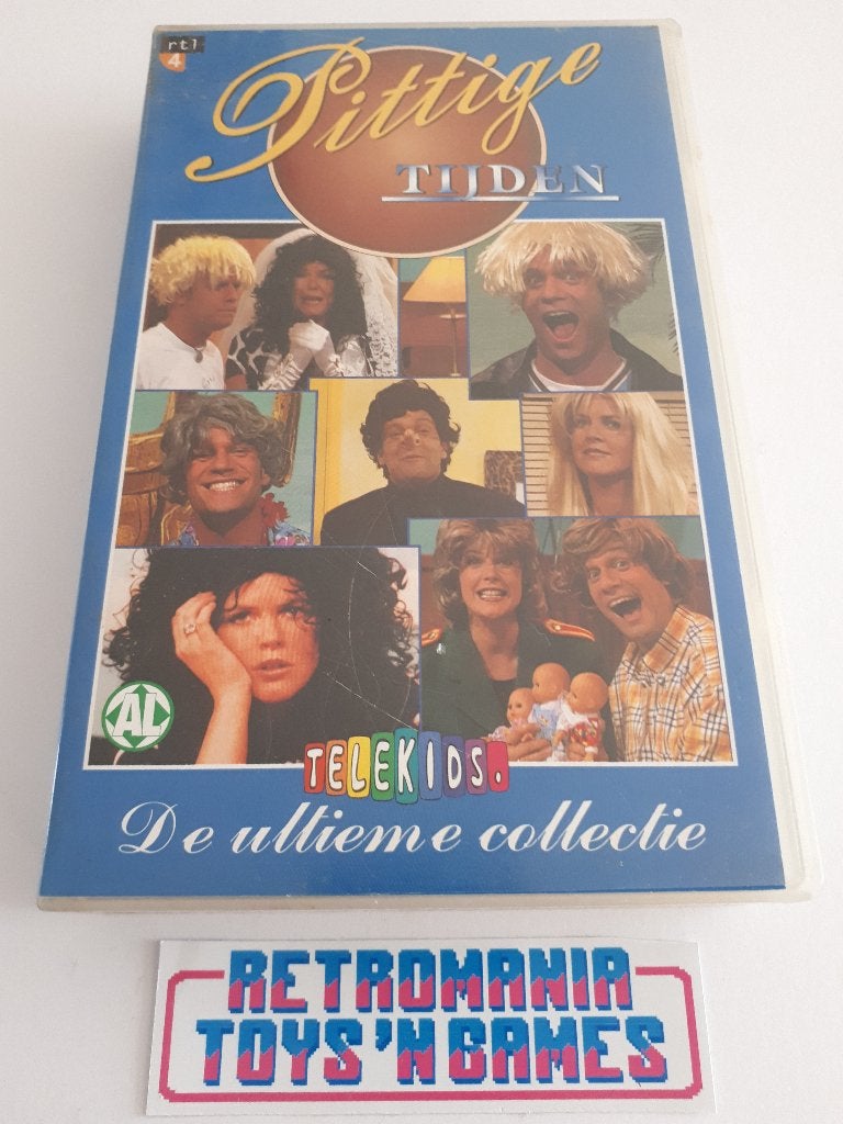 vhs komedie - pittige tijden (telekids), Cd's en Dvd's, Alle leeftijden, Verzenden, Gebruikt, Overige typen