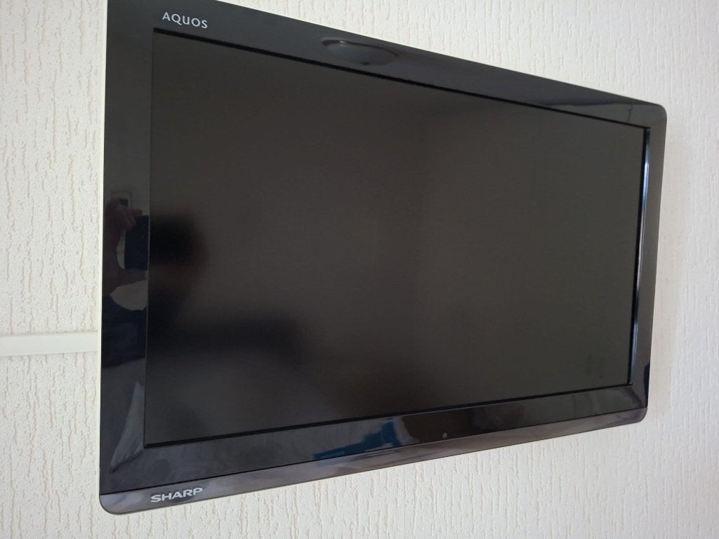 Sharp tv, Ophalen, Gebruikt, 50 Hz, LCD