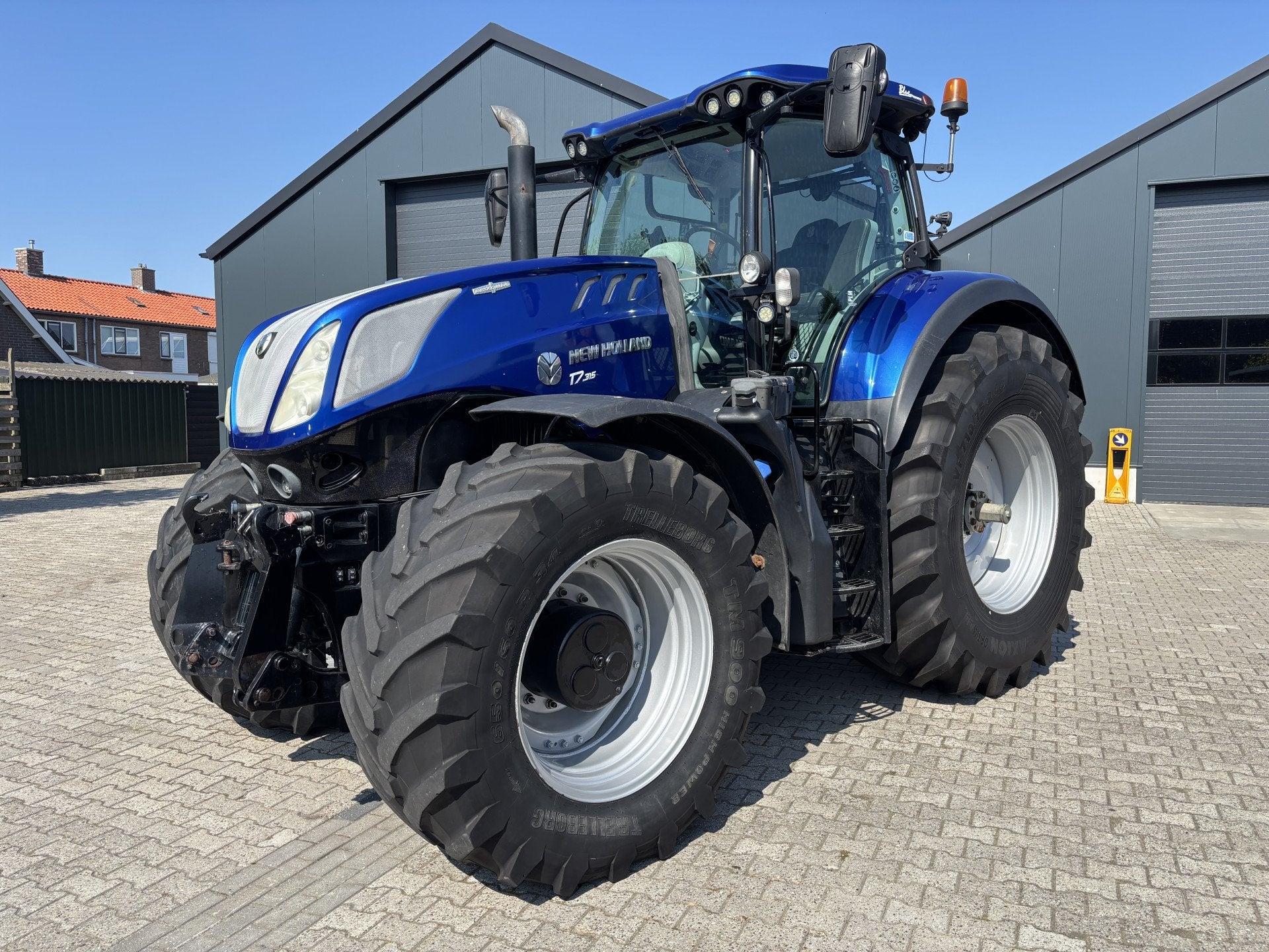 New Holland T7.315 HD AutoCommand. Fronthef, Vooras vering,, Zakelijke goederen, Agrarisch | Tractoren, De Jong Auto & Machines
