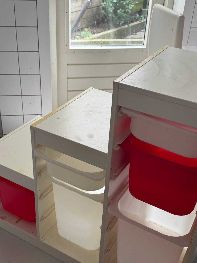 IKEA speelgoed opbergkast, Ophalen, Gebruikt, Minder dan 75 cm, 105 cm of meer