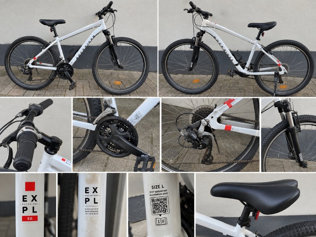Rockrider EXPL 50 mountainbike 27,5” maat L,21 versnellingen, Fietsen en Brommers, 49 tot 53 cm, Ophalen, Gebruikt, Overige merken