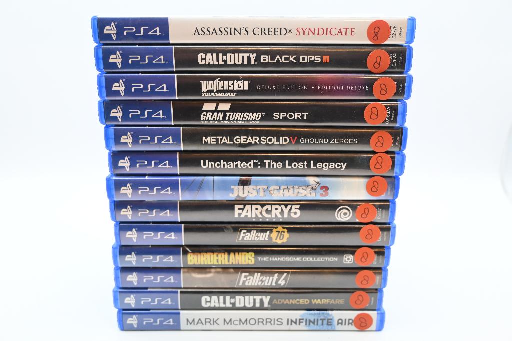 Diverse Playstation 4 Games €8,-, Gebruikt, Vanaf 18 jaar, -, 1 speler