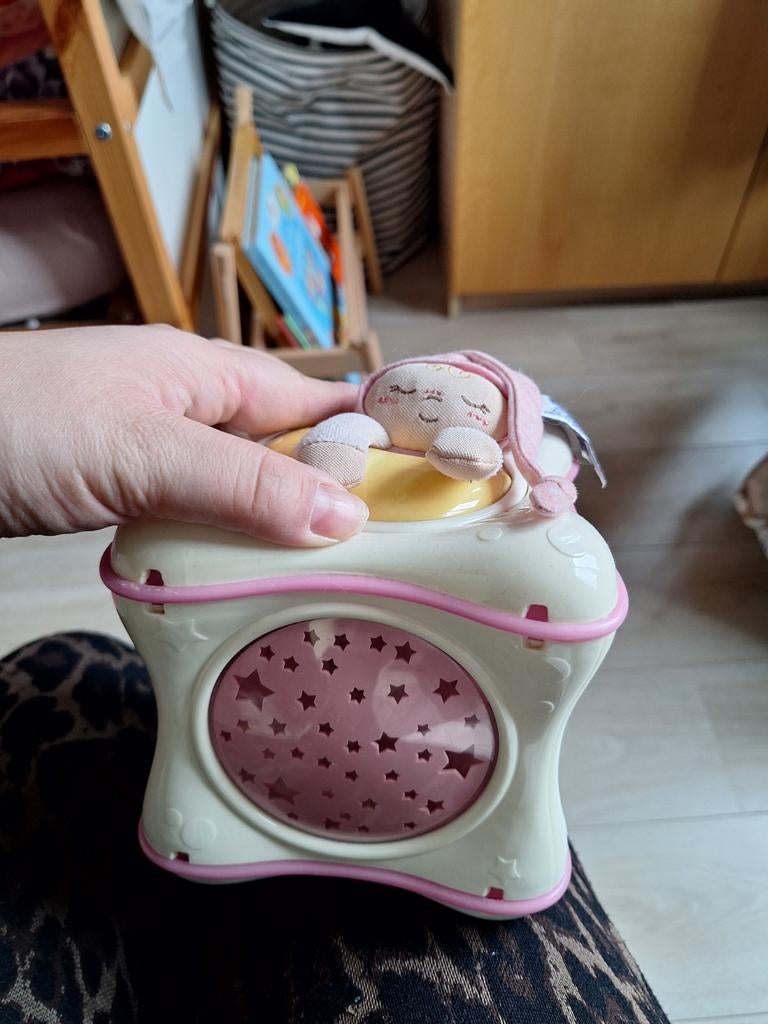 Chicco Muziekdoosje met Sterrenprojector en Slaapliedjes, Ophalen, Gebruikt, Overige typen, Met licht