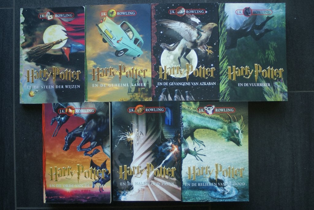HARRY POTTER (deel: 1 - 2 - 5 - 6 - 7... (paperback), Boeken, Ophalen of Verzenden, Gelezen, J.K. Rowling