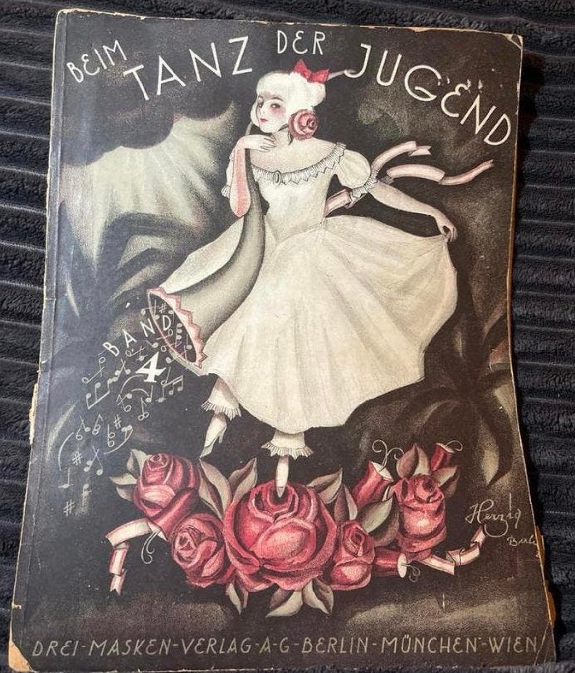 Oud Muziekboek: Beim Tanz der Jugend - Band 4, Gebruikt, Klassiek, Ophalen of Verzenden, Thema