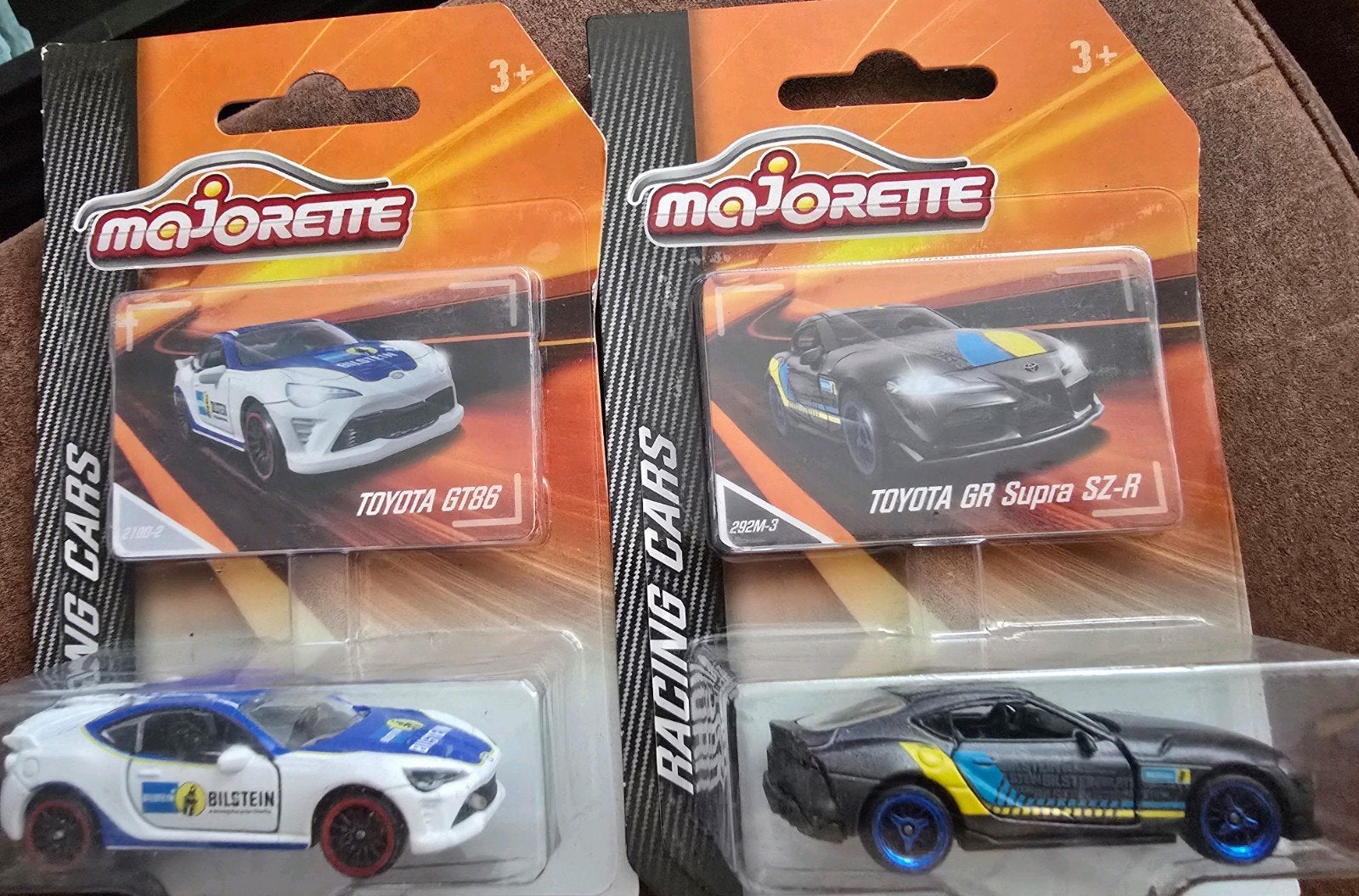 Majorette Toyota GR Supra / GT86 Racing Cars (3 stuks), Hobby en Vrije tijd, Modelauto's | Overige schalen, Nieuw, Auto, Ophalen of Verzenden