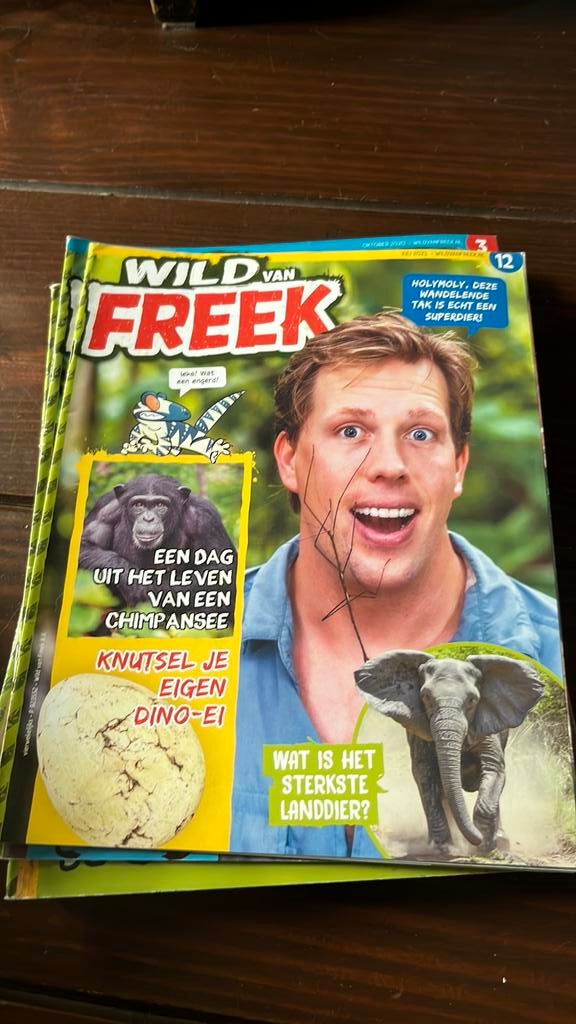 Stapeltje met Freek Vonk tijdschriften, Ophalen, Zo goed als nieuw