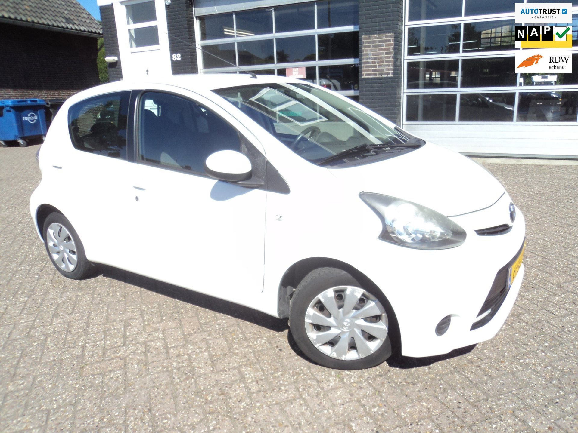 Toyota Aygo 1.0 VVT-i Aspiration CPV Airco Ekekt. ramen, Voorwielaandrijving, Euro 5, Stof, Gebruikt