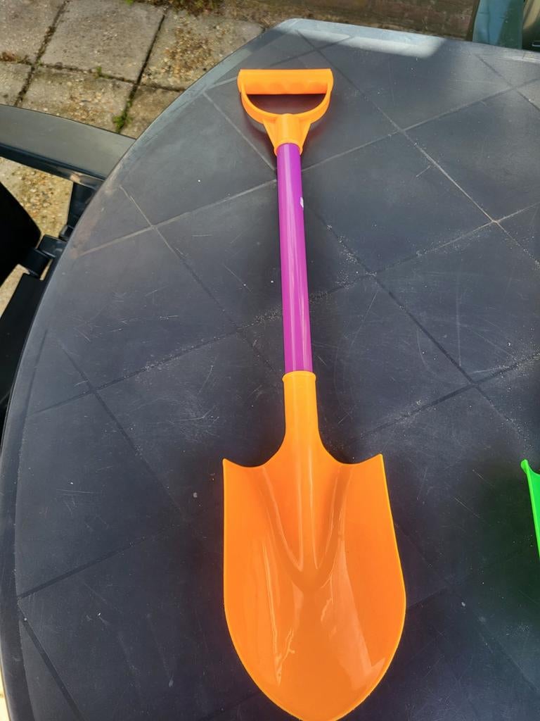 Nieuwe grote paarse oranje kinder schep speelgoed schep, Ophalen, Nieuw