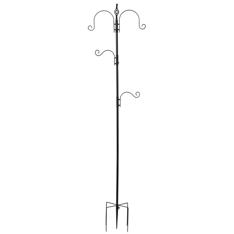 Vogelvoedersstation - Zwart - 54,5cm x 54,5cm x 208cm, Ophalen, Nieuw