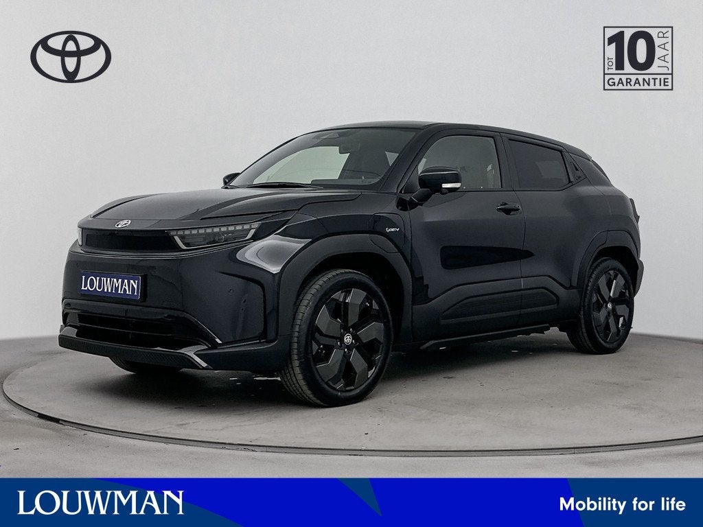 Toyota Urban Cruiser Executive 61 kWh * EV-Deal* | Apple Car, Auto's, Toyota, Zwart, Leder en Stof, Zwart, Urban Cruiser