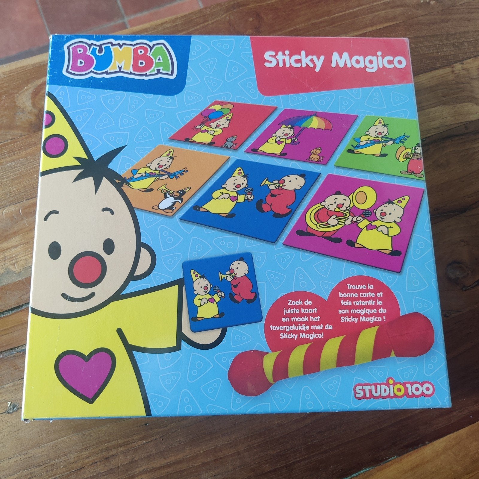 Nieuw in plastic bumba sticky magico spelen kinderen rood, Ophalen of Verzenden, Nieuw, Ontdekken