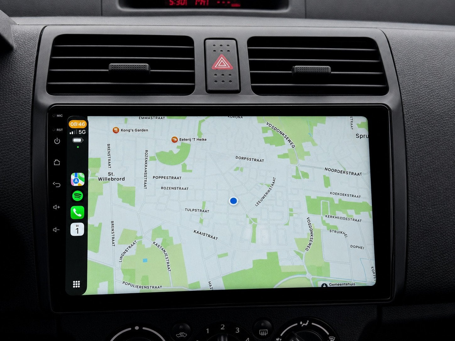 Suzuki Swift 1.5 Black Exclusive Aut Keyless Carplay Airco, Auto's, Suzuki, Stof, Gebruikt, 4 cilinders, Met garantie (alle)