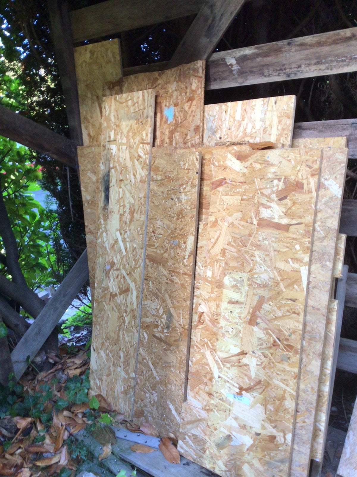OSB platen - Diverse maten, Ophalen, Gebruikt, Minder dan 25 mm, Plank