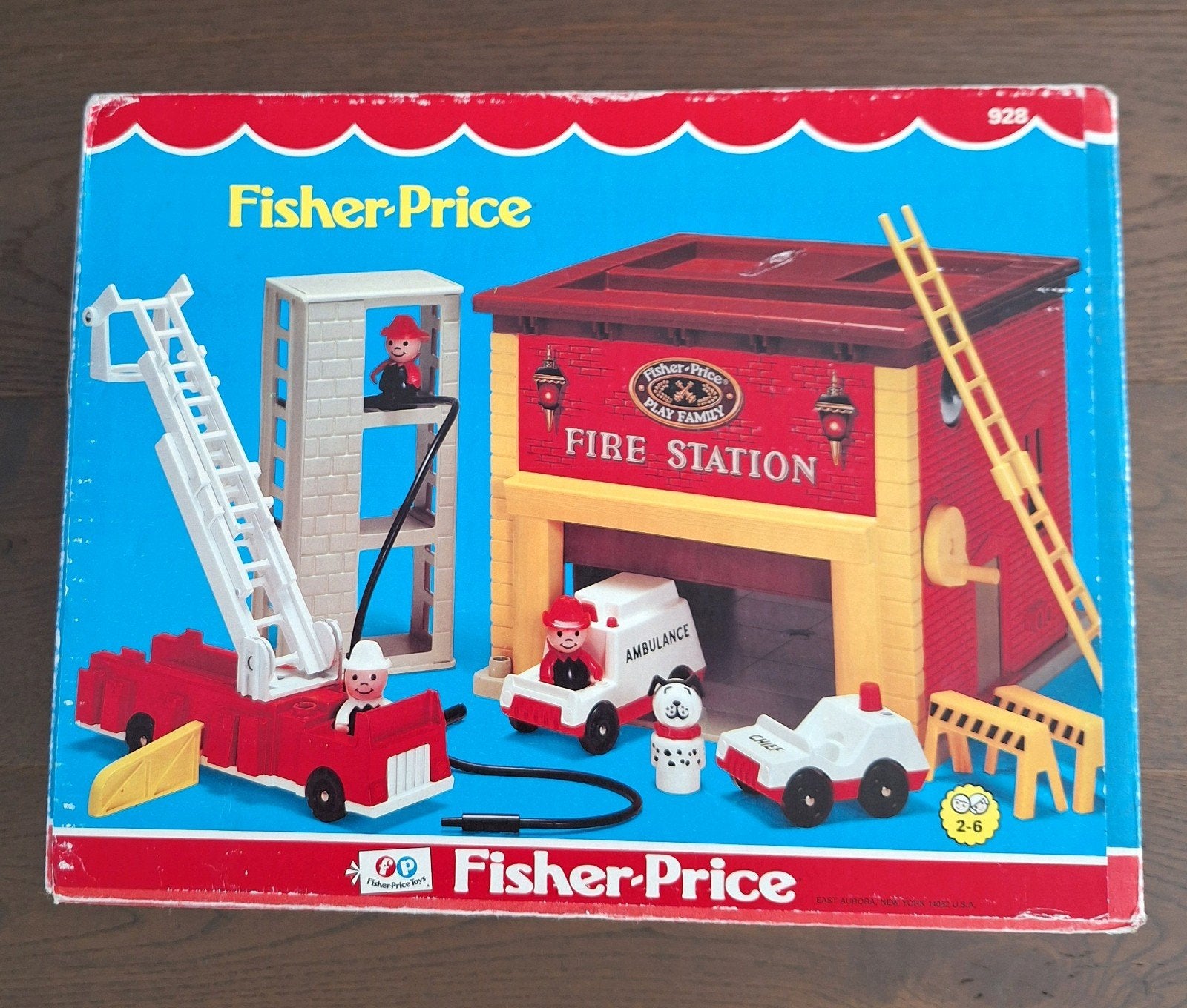 Fisher-Price Brandweerkazerne Speelset, Ophalen of Verzenden, Gebruikt, Speelset