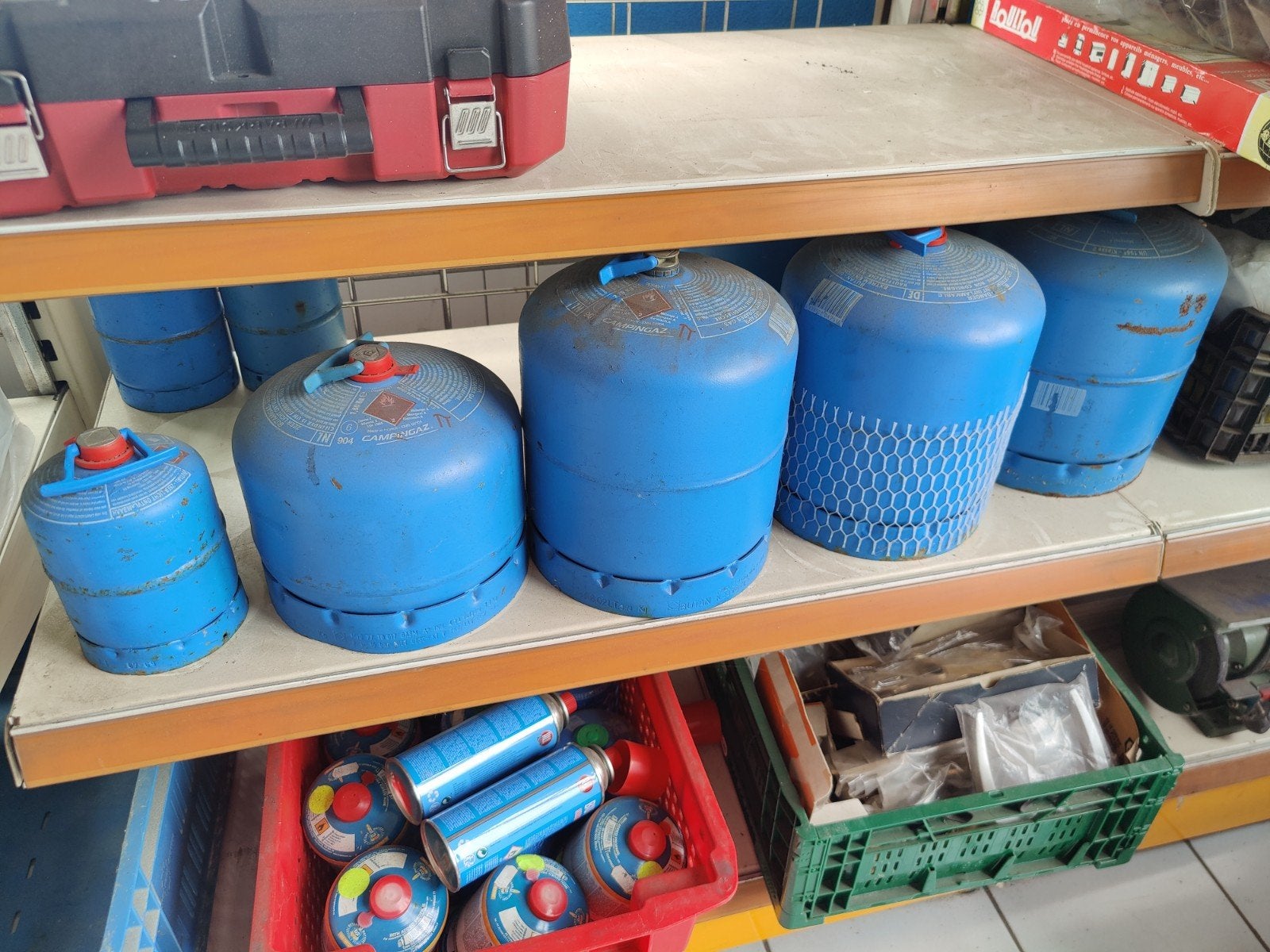 Campingaz gasflessen - diverse maten, Caravans en Kamperen, Caravan accessoires, Gebruikt, Ophalen