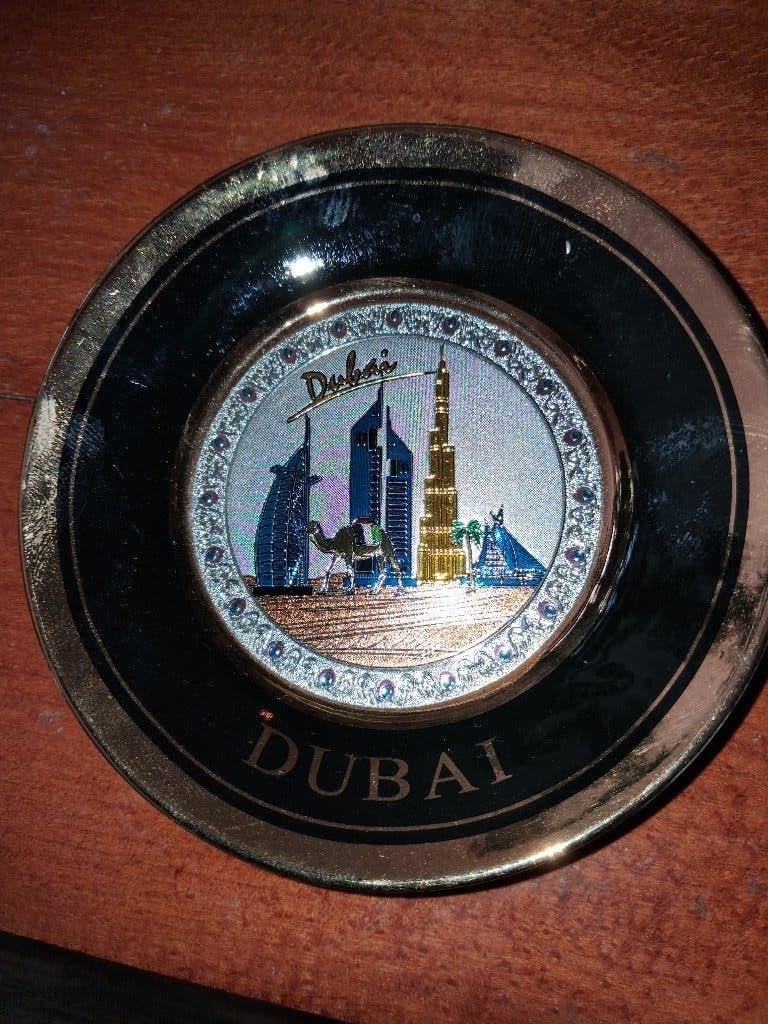 Dubai 25ktgold wanbordje, Ophalen of Verzenden