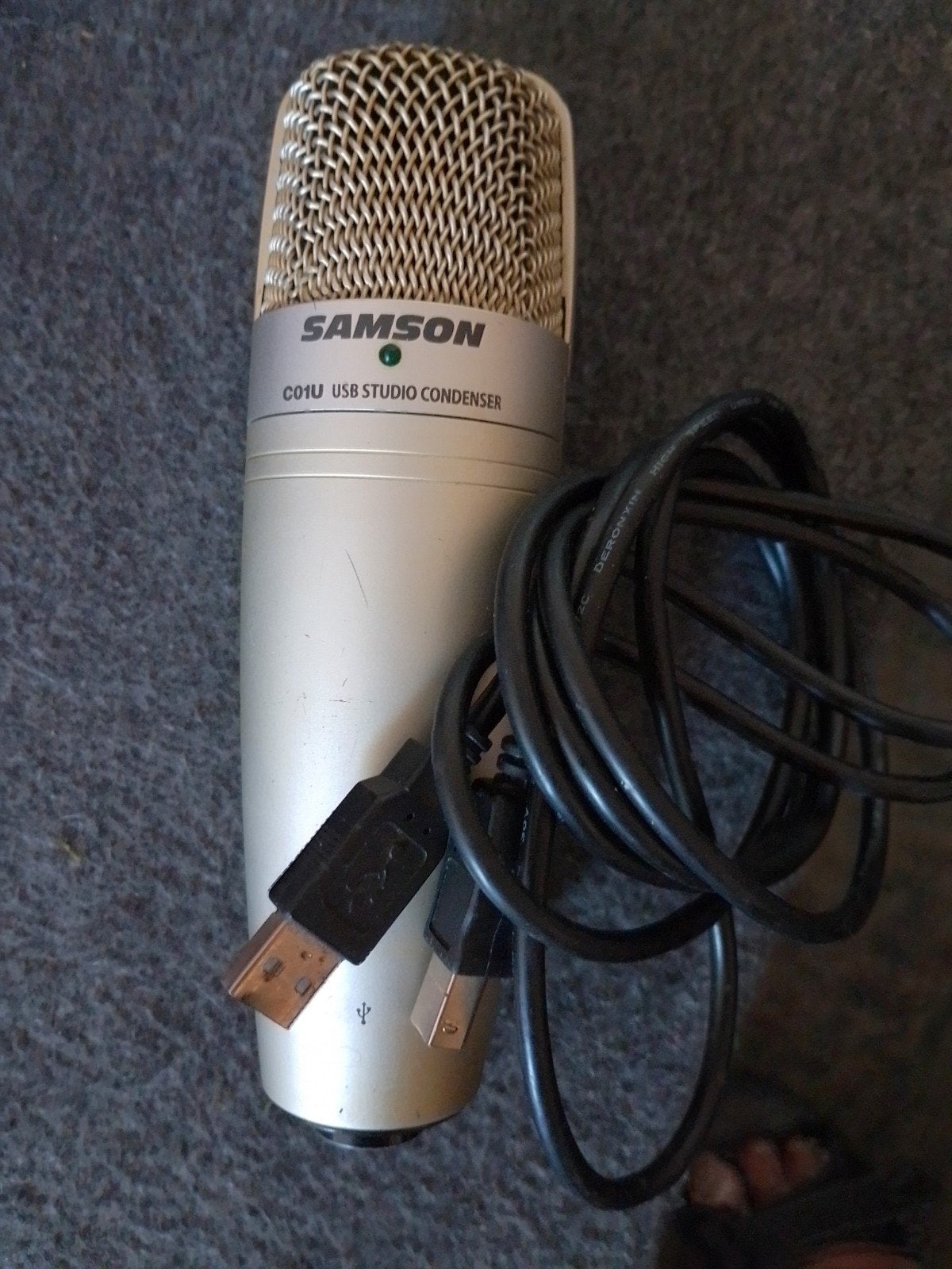 Samson C01U USB Studio Condensator Microfoon, Muziek en Instrumenten, Microfoons, Ophalen