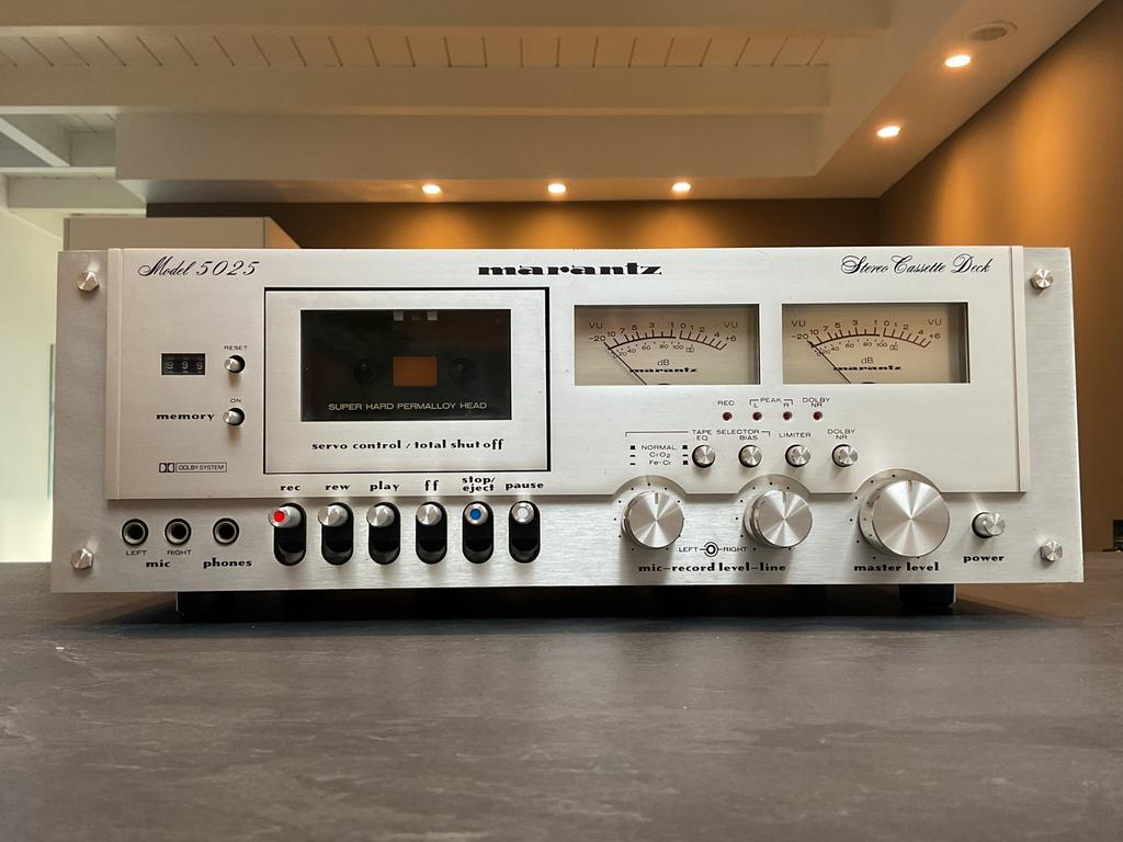 Marantz 5025 Cassettedeck  – Topstaat, Marantz, Oude Stadsgracht 1, 5611DD Eindhoven, Harman, Tape counter