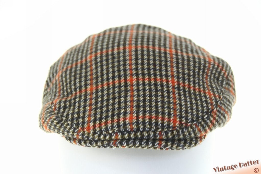 flatcap Platte pet Hawkins tweed oranje-groen 54, 59, 60, 61, Hawkins, Nieuw, Ophalen of Verzenden, Pet
