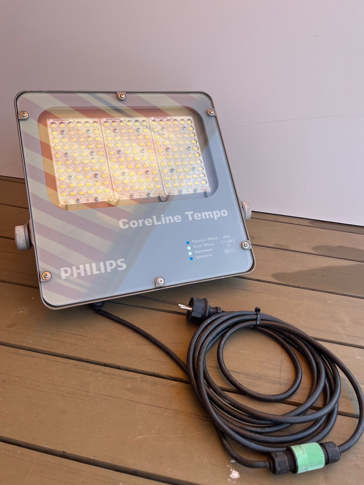 Philips CoreLine Tempo BVP120 LED Schijnwerper 120W, Ophalen, Gebruikt, Minder dan 50 watt, Overige typen