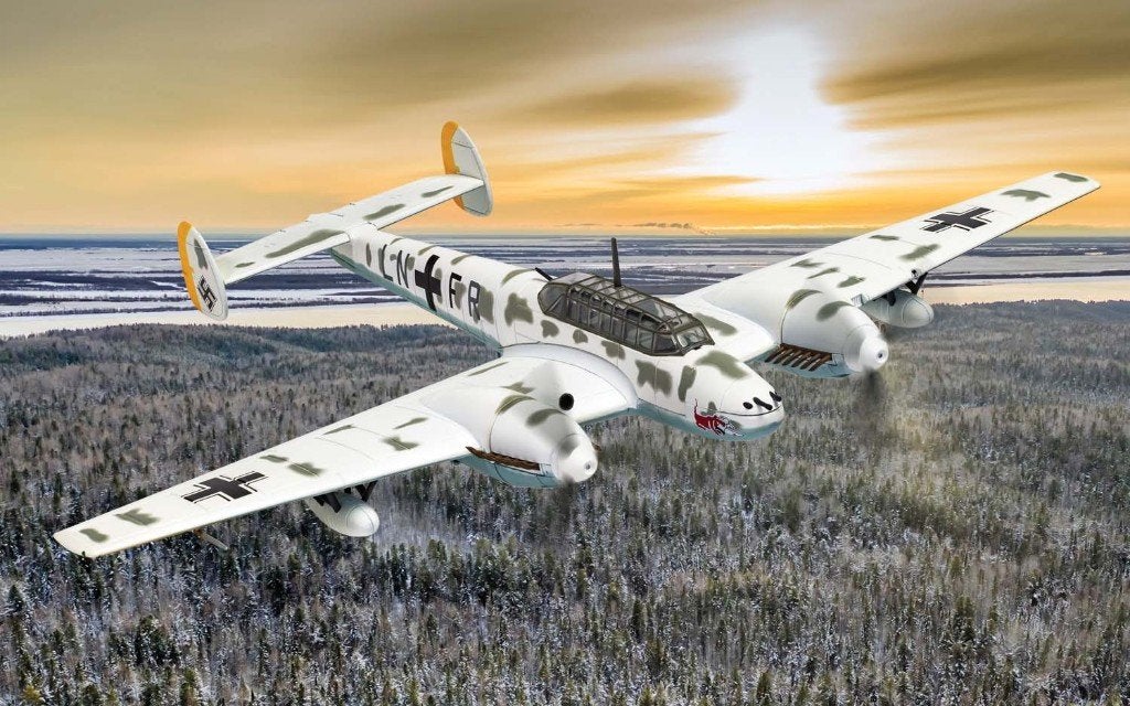 Messerschmitt Bf110F-2 Luftwaffe Barbarossa Corgi AA38510, Carmodel s.r.l. Viale Europa Unita snc info@modelcarswholesale.com