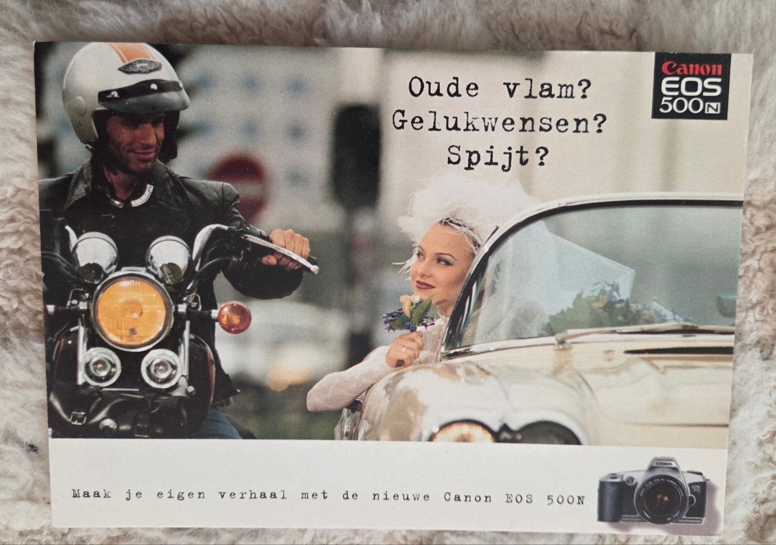 Canon EOS 500N Reclame, Verzenden, 1980 tot heden, Ongelopen, Overige thema's