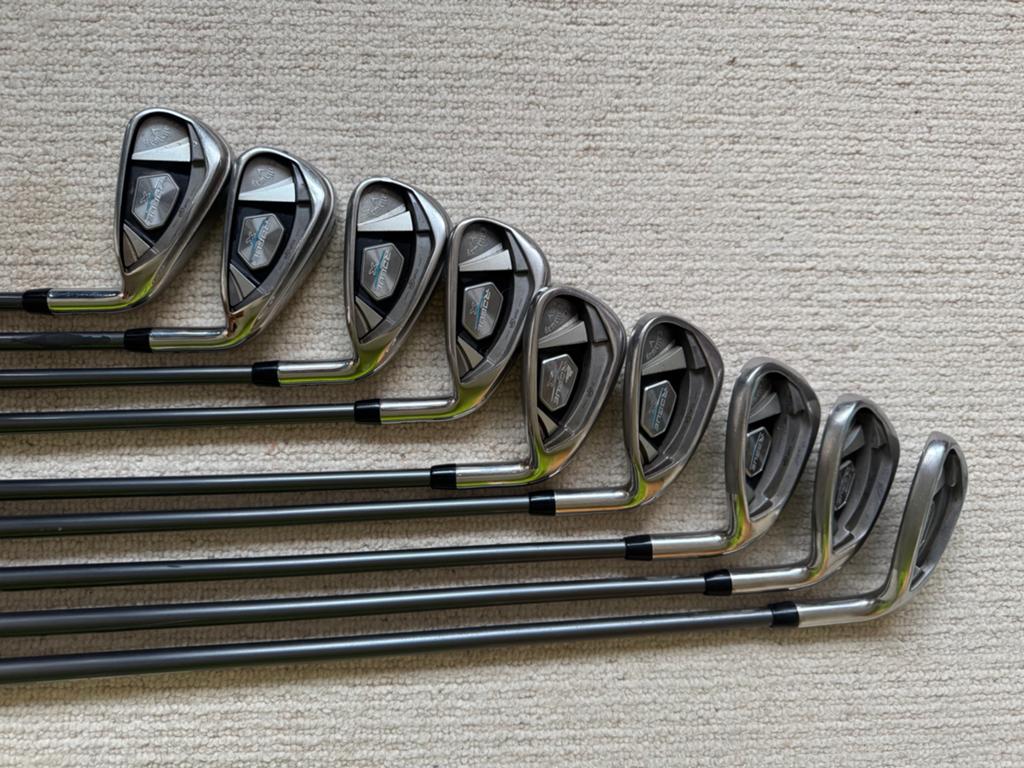 Rogue X ijzersset (graphite) 4-S, Ophalen, Gebruikt, Club