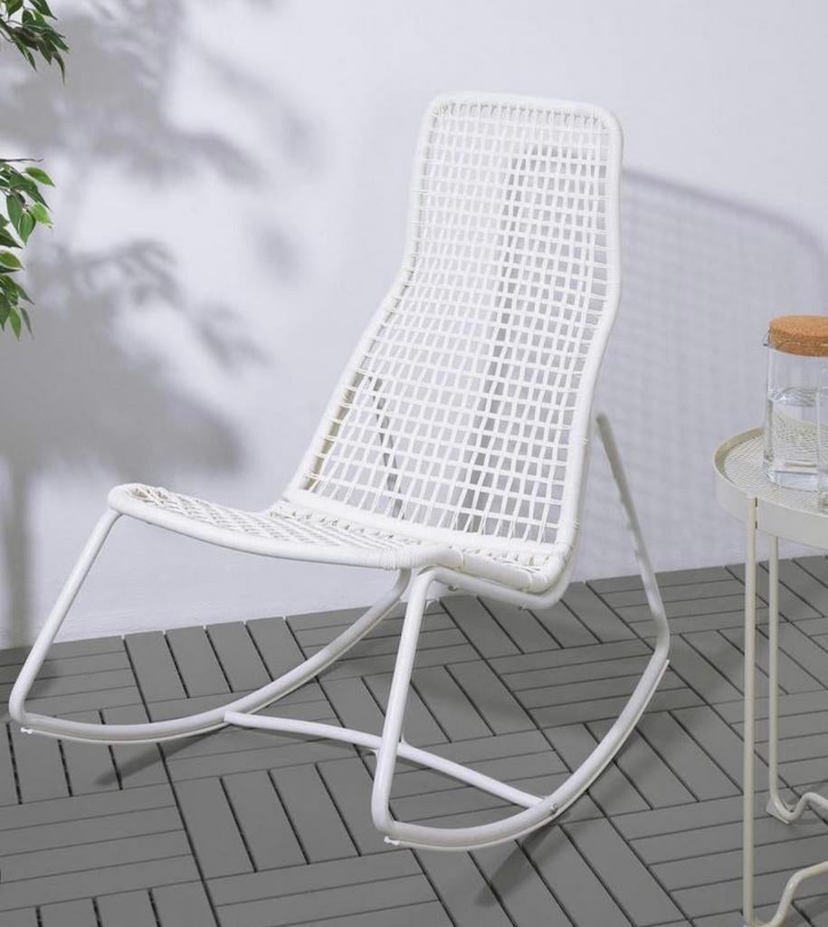Ikea schommelstoel gübbon (6 stuks), Ophalen, Zo goed als nieuw, Hout