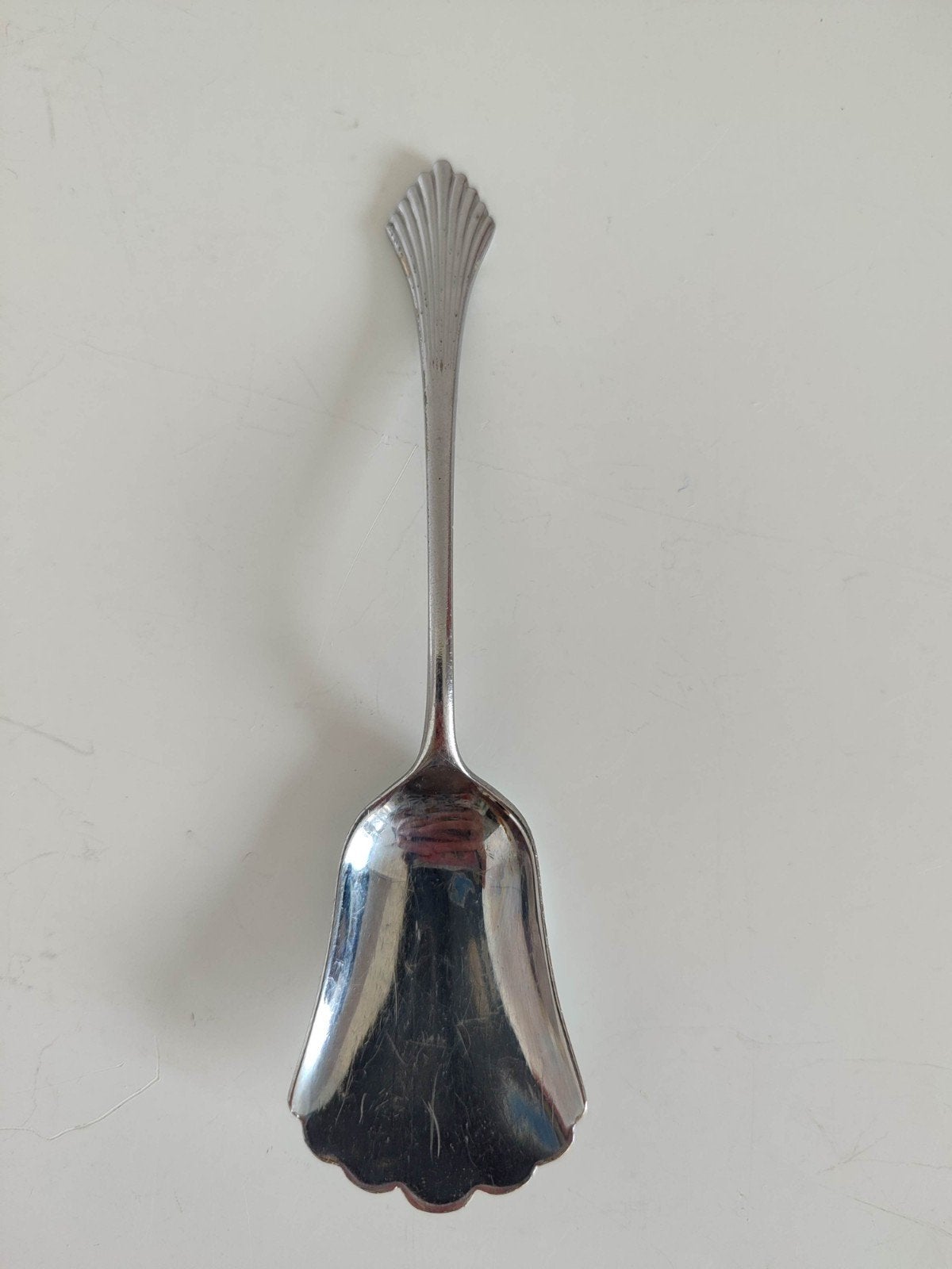 palmet suikerschep Gero verzilverd lepeltje, Antiek en Kunst, Ophalen