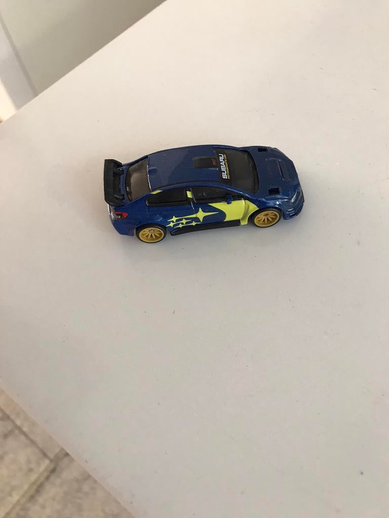 Hotwheels 2016 Subaru WRX GTI, Ophalen, Zo goed als nieuw, Auto, Overige merken