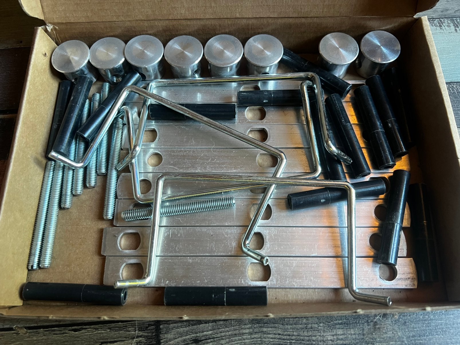 Diverse Auping Auronde onderdelen, Verzenden, Gebruikt, Tweepersoons, Hout