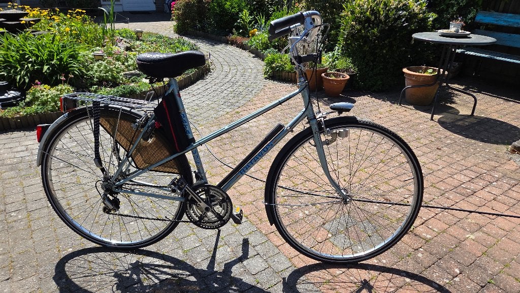 Fiets Dames Retro Batavus derailleur versnellingen 3x6, Ophalen, Velgrem, Batavus, Versnellingen