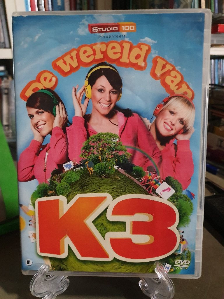 K3 de wereld van K3 DVD, Cd's en Dvd's, Alle leeftijden, Ophalen, Zo goed als nieuw