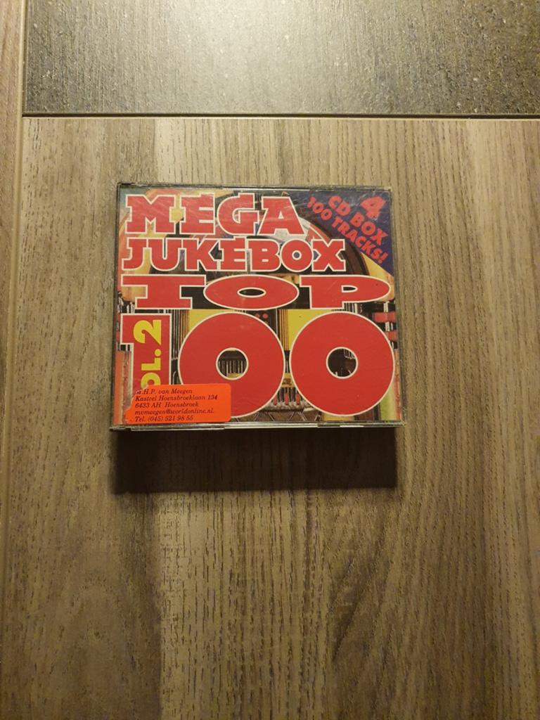 Cd mega jukebox top 100, Ophalen of Verzenden, Zo goed als nieuw, Pop