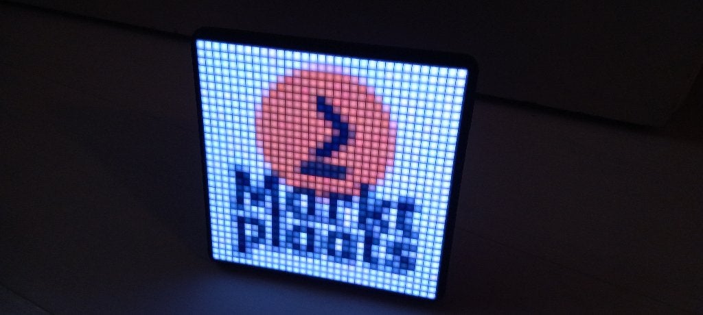 Divoom Pixoo-Max 32x32 Pixel Art LED Display, Ophalen, Overige merken, Klokfunctie, Zo goed als nieuw