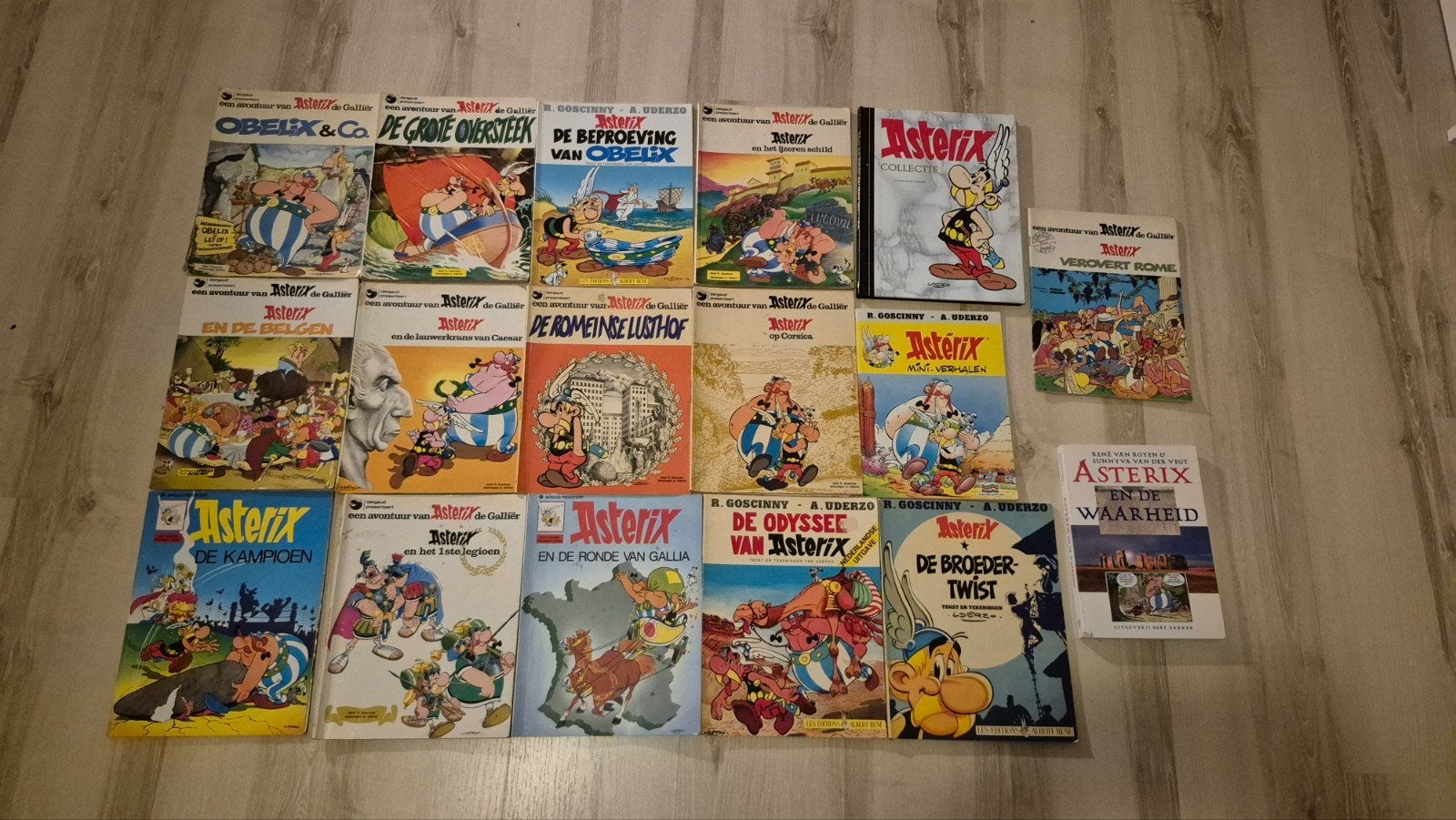 Collectie Asterix en Obelix stripboeken, Boeken, Meerdere stripboeken, Ophalen of Verzenden, Gelezen, René Goscinny en Albert Uderzo