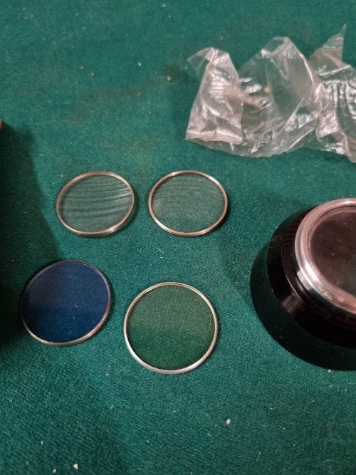 camera filters b en w met lens hoes leer, Ophalen of Verzenden, 'T Olde Gre-j, Info@toldegrej.nl, Endepoelstraat 20f Didam