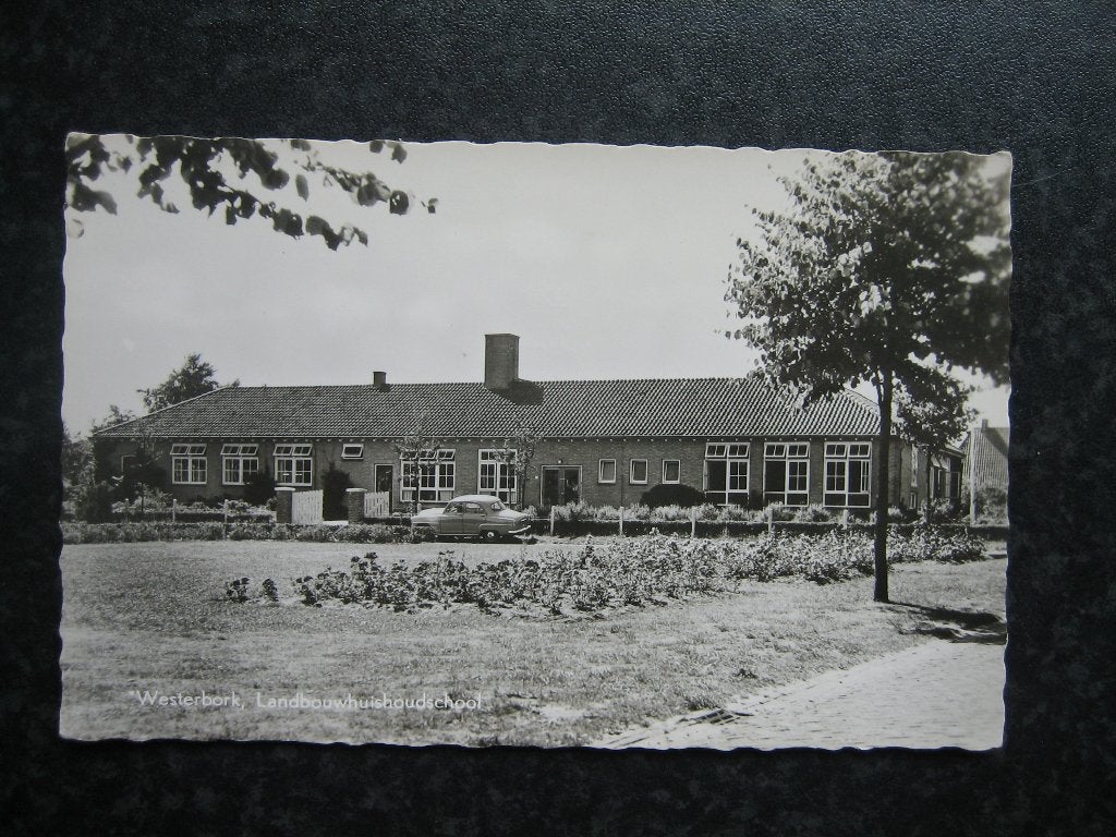 WESTERBORK  Landbouwhuishoudschool 1959, Ophalen of Verzenden, 1940 tot 1960, Drenthe