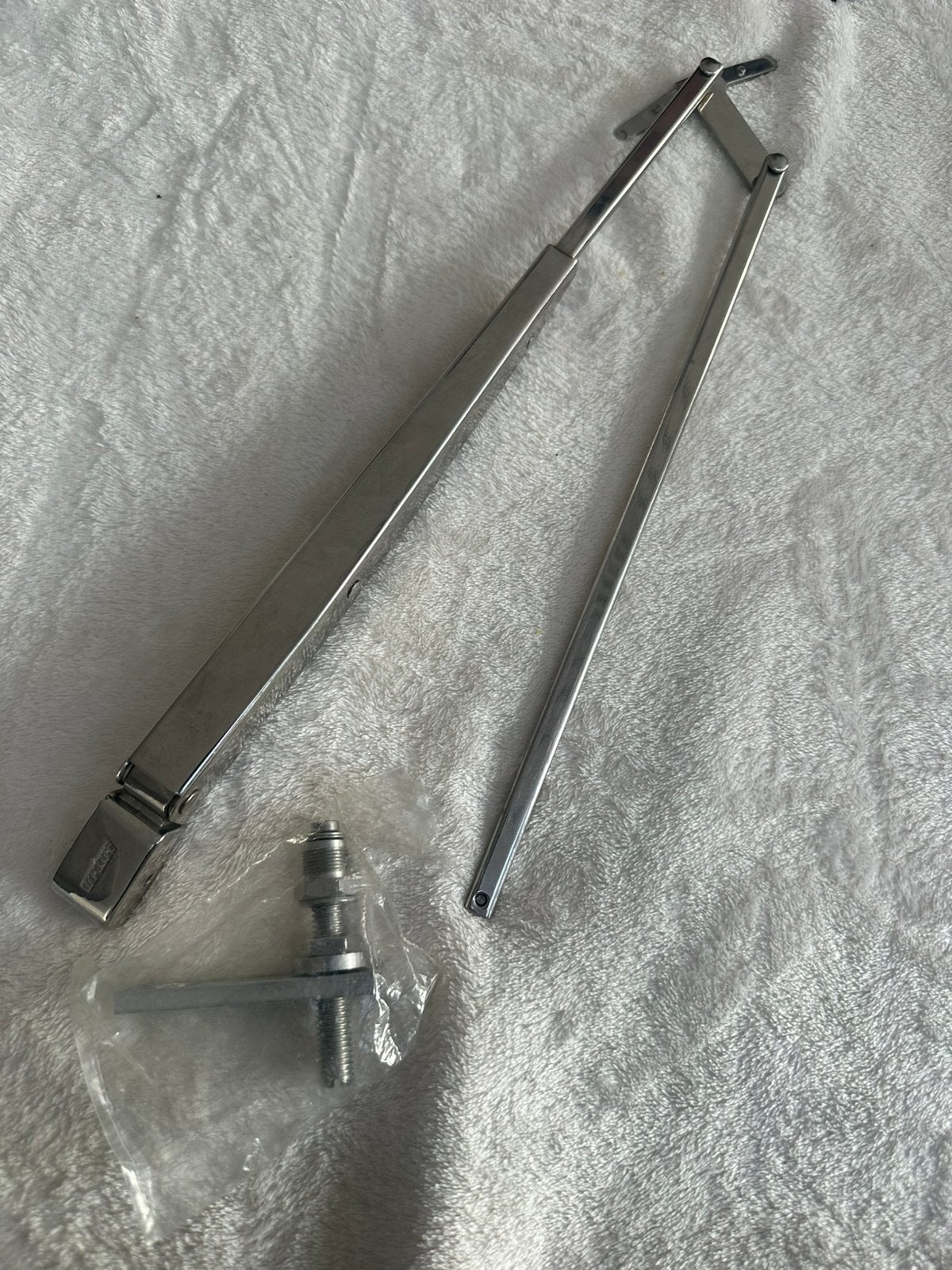 Vetus Ruitenwisserarm SSA RVS Parallel 308-393 MM, Watersport en Boten, Ophalen of Verzenden, Gebruikt, Motor en Techniek