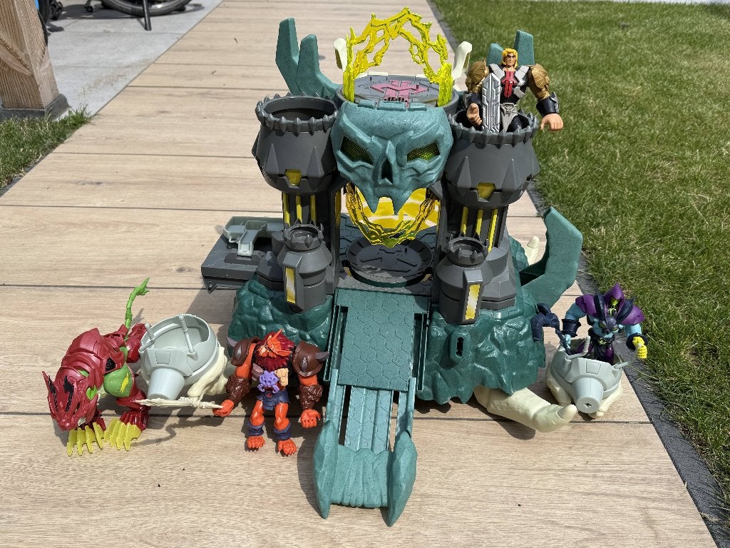 Interactieve He-Man set met veel extra's, zo goed als nieuw!, Ophalen, Zo goed als nieuw