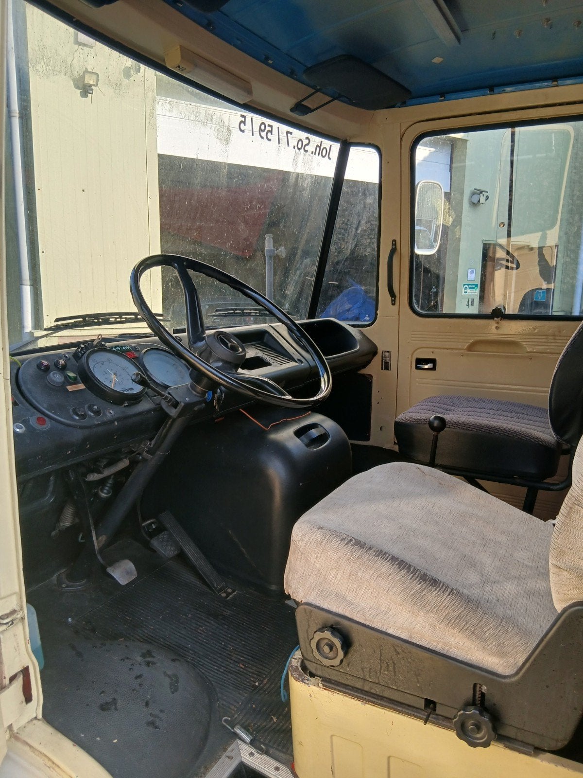 Mercedes 608 1978 diesel lage km kenteken mog, foto 9