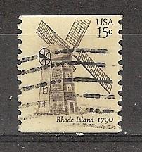 USA, Molens, nr. 4, 1980., Ophalen of Verzenden, Gestempeld, Noord-Amerika