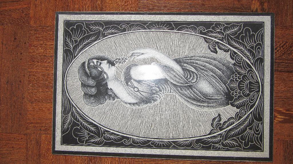 plaquette steen kunst, Antiek en Kunst, Ophalen