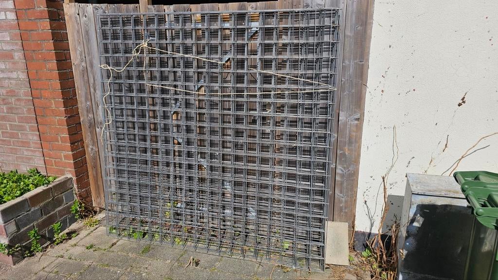 Gaaspaneel tuinhek 180x180 cm, Tuin en Terras, Ophalen, IJzer, Tuinhek